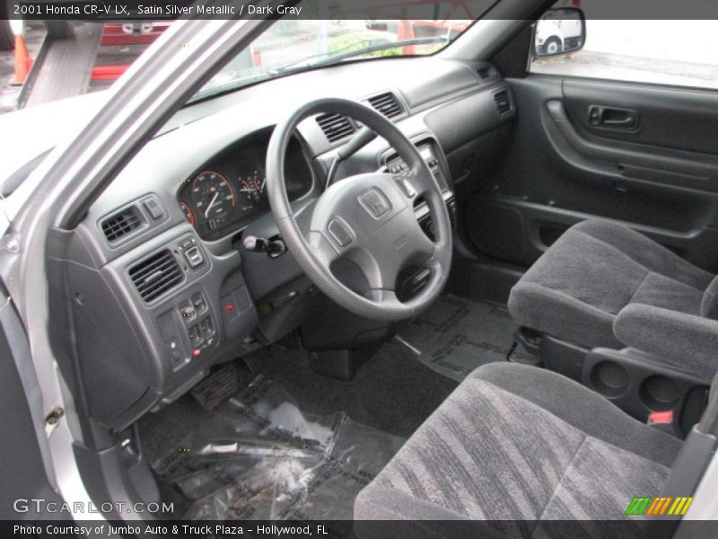  2001 CR-V LX Dark Gray Interior
