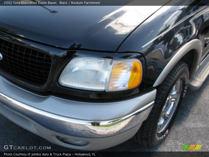 Black / Medium Parchment 2002 Ford Expedition Eddie Bauer