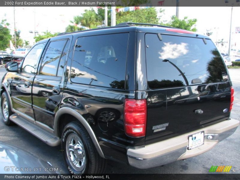 Black / Medium Parchment 2002 Ford Expedition Eddie Bauer