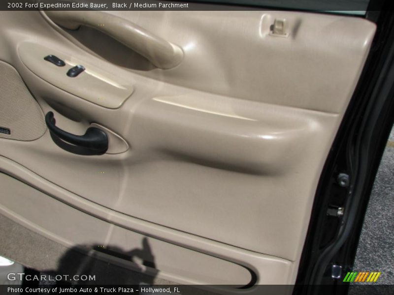 Black / Medium Parchment 2002 Ford Expedition Eddie Bauer