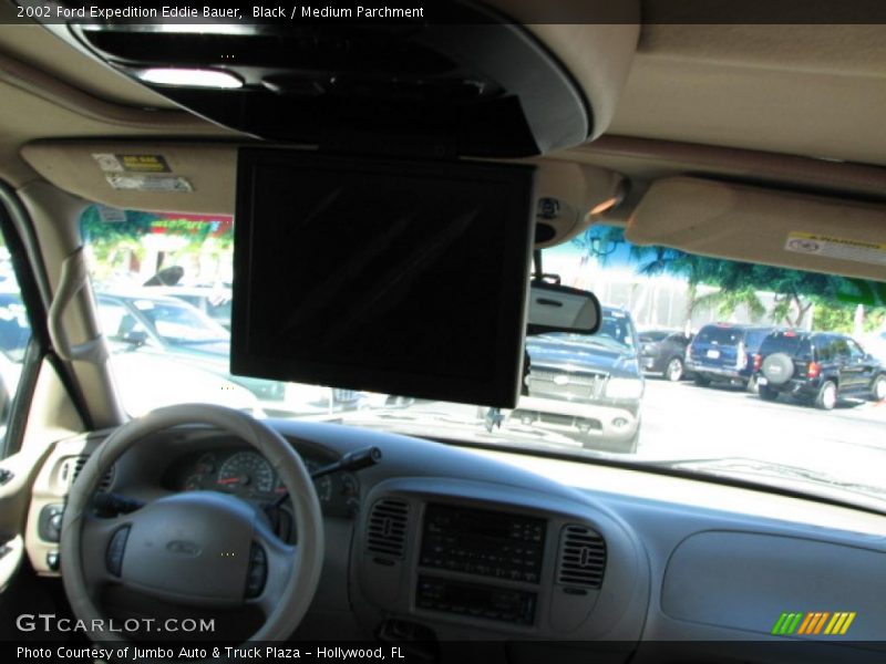 Black / Medium Parchment 2002 Ford Expedition Eddie Bauer