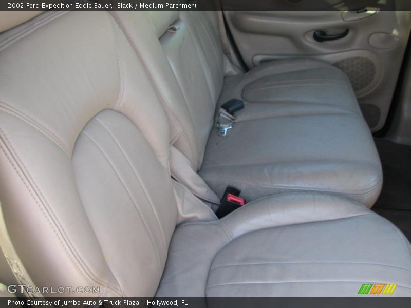 Black / Medium Parchment 2002 Ford Expedition Eddie Bauer