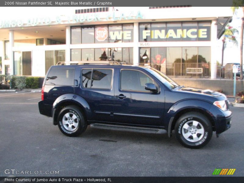 Majestic Blue Metallic / Graphite 2006 Nissan Pathfinder SE