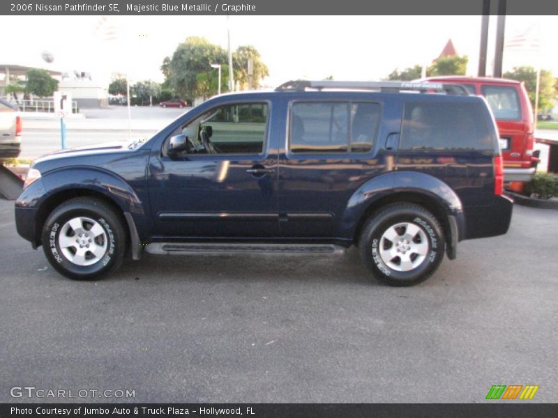 Majestic Blue Metallic / Graphite 2006 Nissan Pathfinder SE