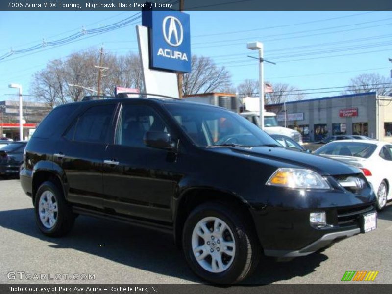 Nighthawk Black Pearl / Ebony 2006 Acura MDX Touring