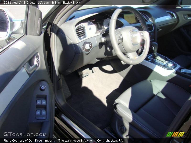 Brilliant Black / Black 2011 Audi S4 3.0 quattro Sedan