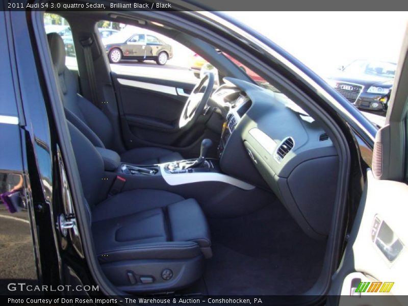 Brilliant Black / Black 2011 Audi S4 3.0 quattro Sedan