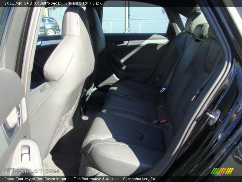 Brilliant Black / Black 2011 Audi S4 3.0 quattro Sedan