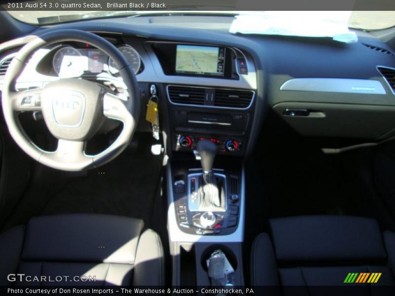 Brilliant Black / Black 2011 Audi S4 3.0 quattro Sedan