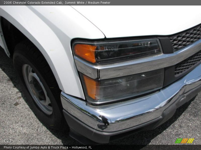 Summit White / Medium Pewter 2006 Chevrolet Colorado Extended Cab