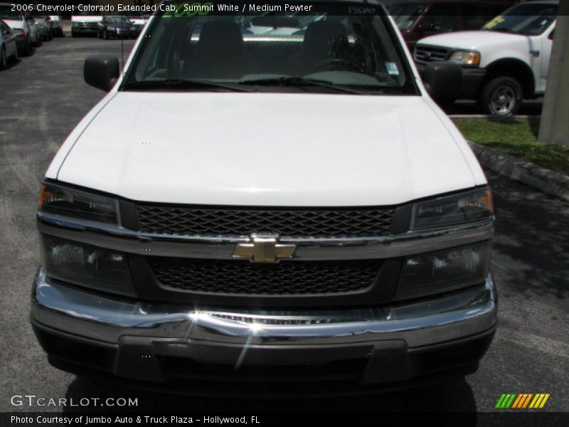 Summit White / Medium Pewter 2006 Chevrolet Colorado Extended Cab