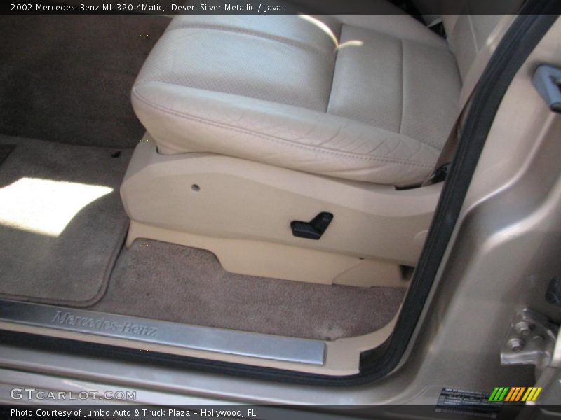 Desert Silver Metallic / Java 2002 Mercedes-Benz ML 320 4Matic