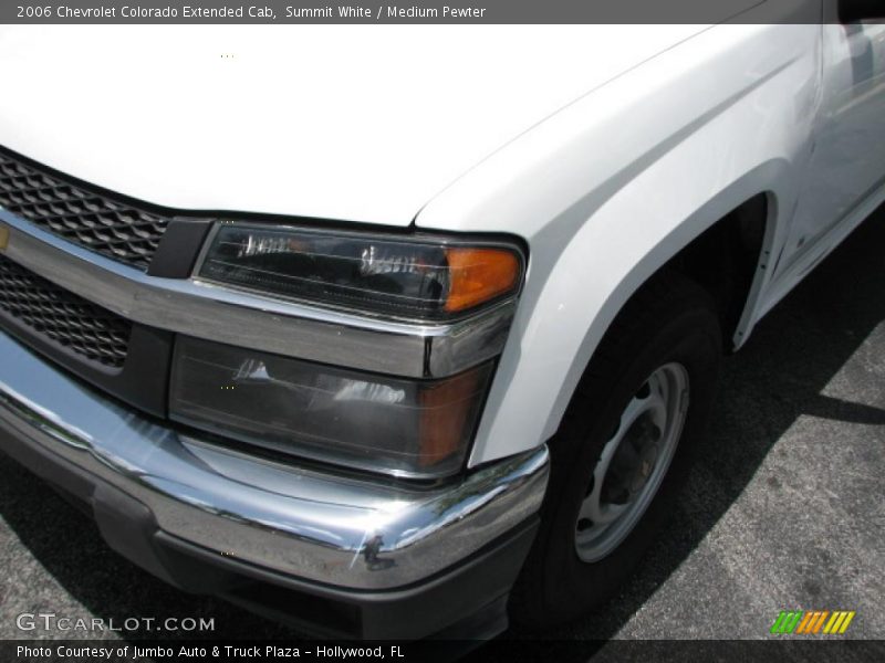 Summit White / Medium Pewter 2006 Chevrolet Colorado Extended Cab