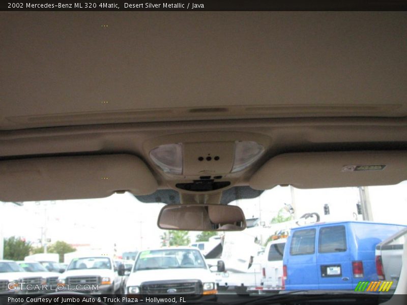 Desert Silver Metallic / Java 2002 Mercedes-Benz ML 320 4Matic