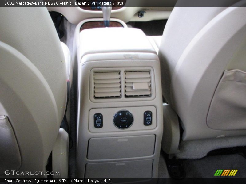 Desert Silver Metallic / Java 2002 Mercedes-Benz ML 320 4Matic