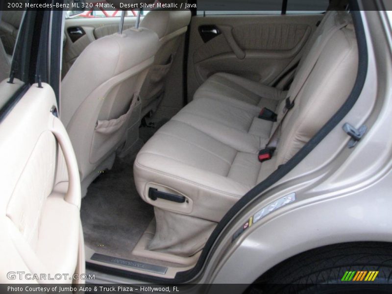 Desert Silver Metallic / Java 2002 Mercedes-Benz ML 320 4Matic