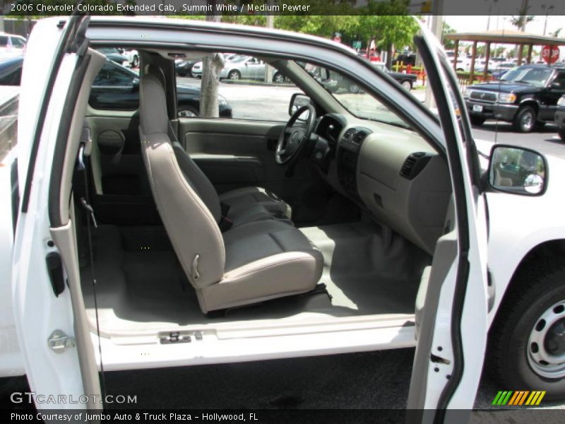 Summit White / Medium Pewter 2006 Chevrolet Colorado Extended Cab