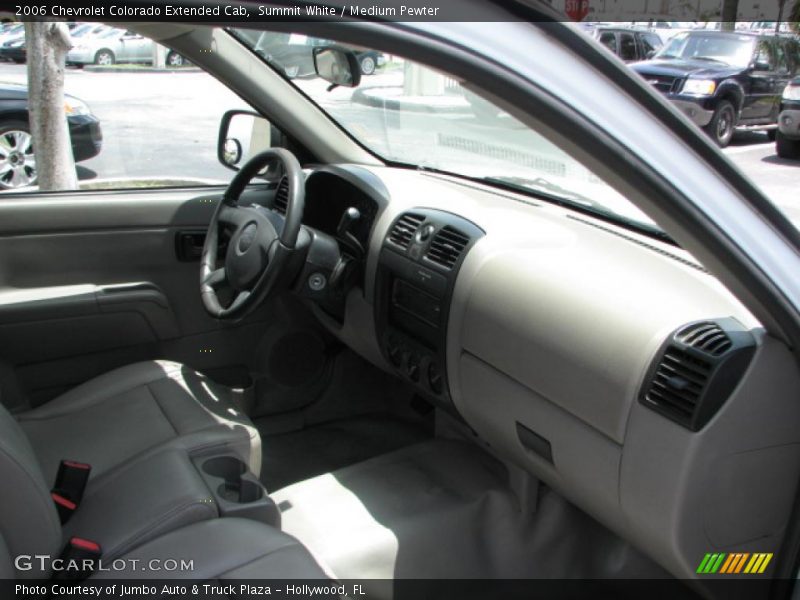 Summit White / Medium Pewter 2006 Chevrolet Colorado Extended Cab