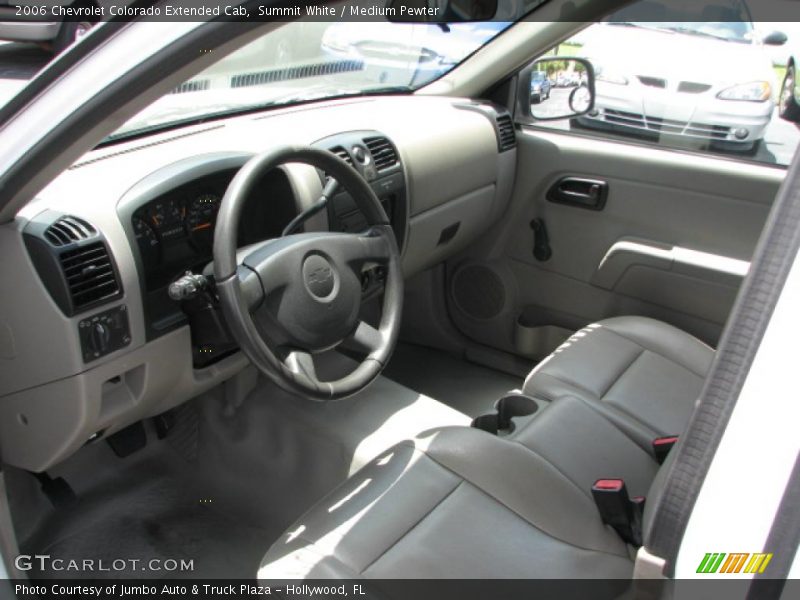 Medium Pewter Interior - 2006 Colorado Extended Cab 