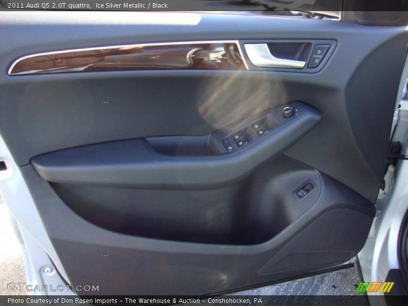 Ice Silver Metallic / Black 2011 Audi Q5 2.0T quattro