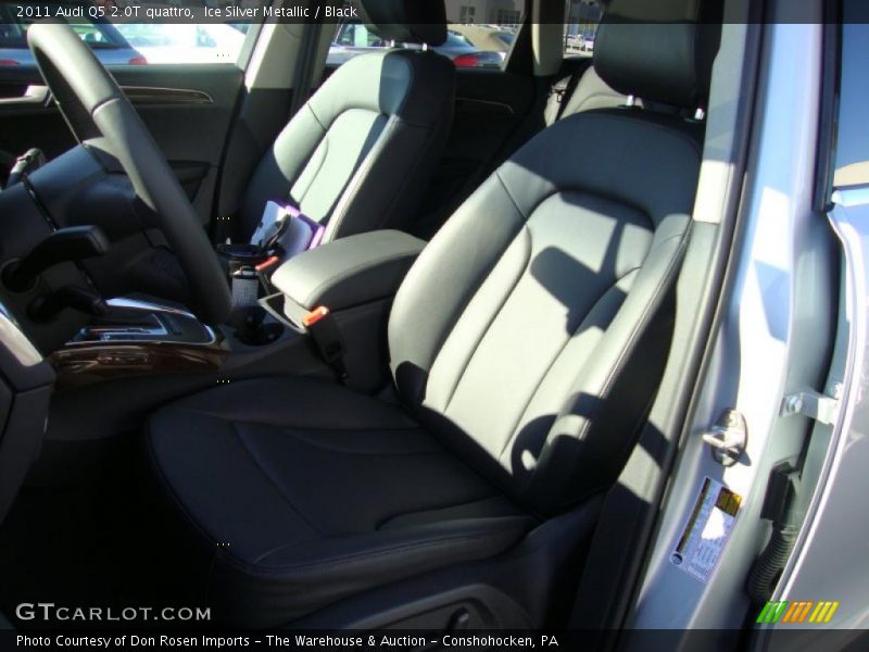 Ice Silver Metallic / Black 2011 Audi Q5 2.0T quattro