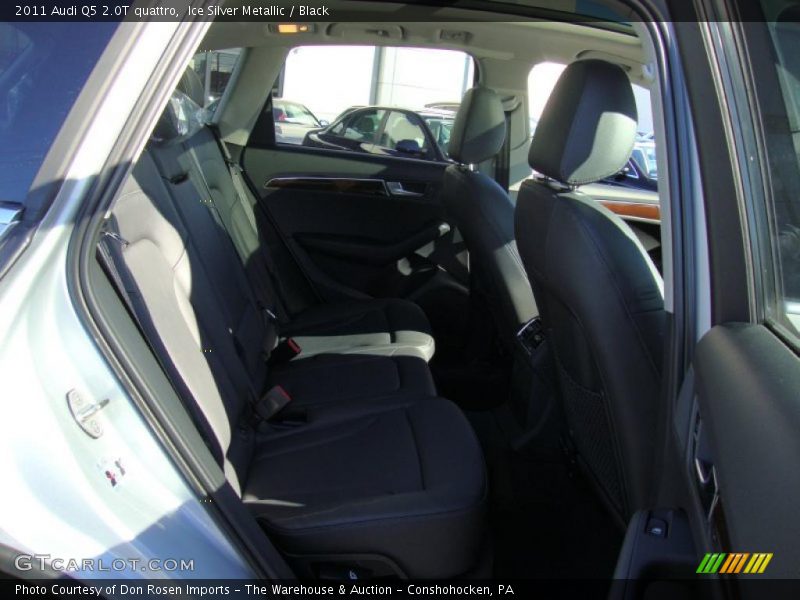 Ice Silver Metallic / Black 2011 Audi Q5 2.0T quattro