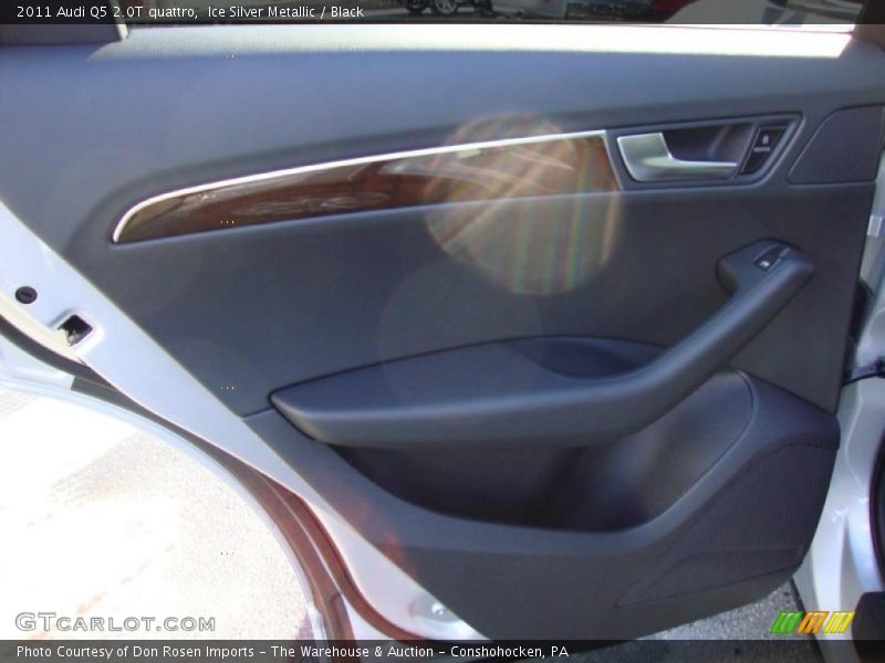 Ice Silver Metallic / Black 2011 Audi Q5 2.0T quattro