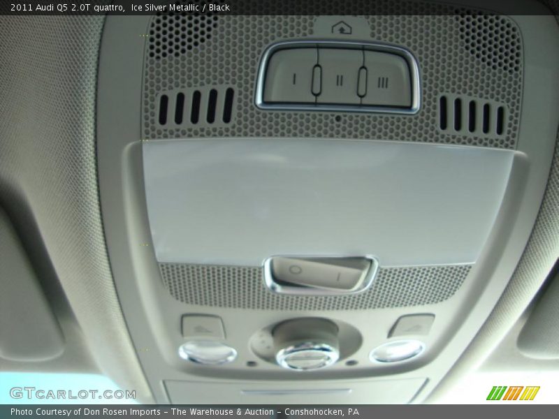 Ice Silver Metallic / Black 2011 Audi Q5 2.0T quattro