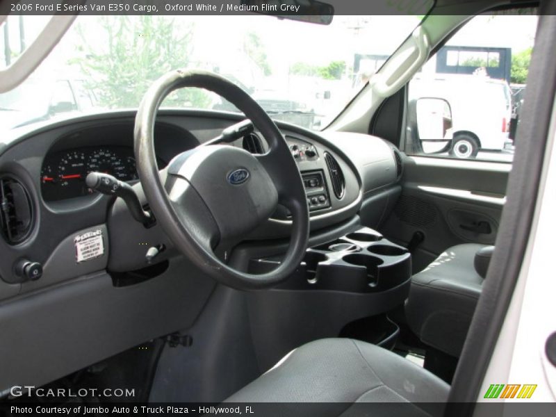 Oxford White / Medium Flint Grey 2006 Ford E Series Van E350 Cargo