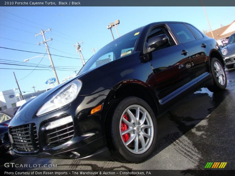 Black / Black 2010 Porsche Cayenne Turbo