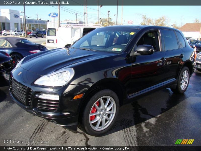 Black / Black 2010 Porsche Cayenne Turbo