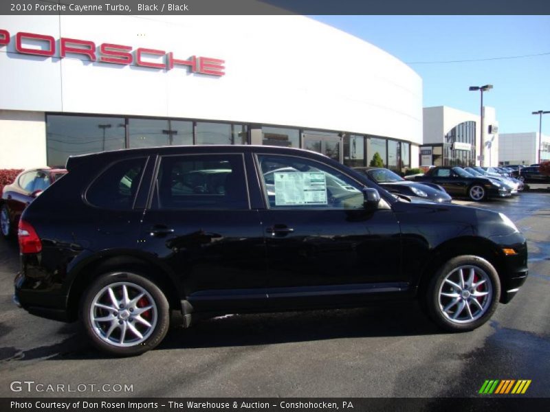 Black / Black 2010 Porsche Cayenne Turbo