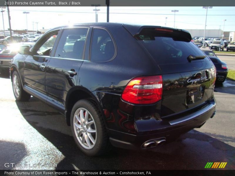 Black / Black 2010 Porsche Cayenne Turbo