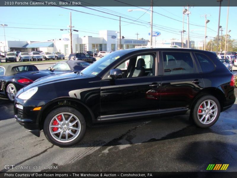 Black / Black 2010 Porsche Cayenne Turbo