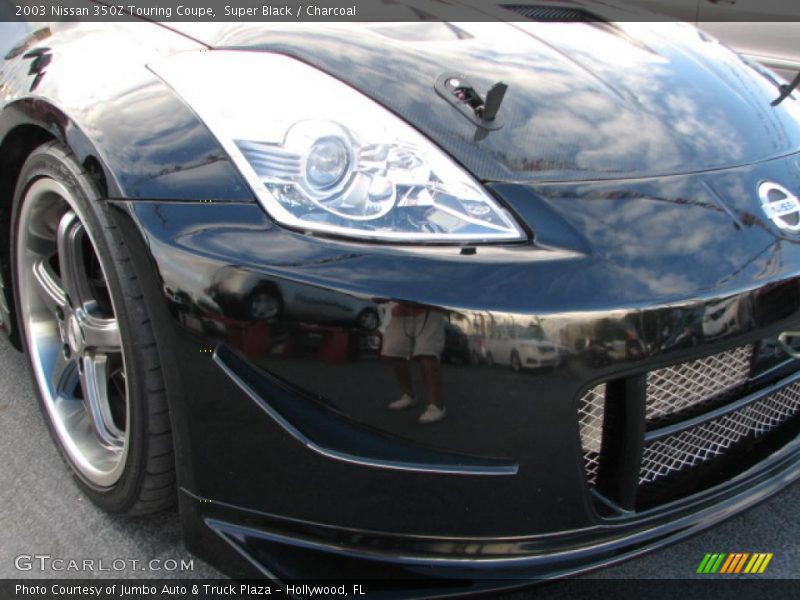 Super Black / Charcoal 2003 Nissan 350Z Touring Coupe