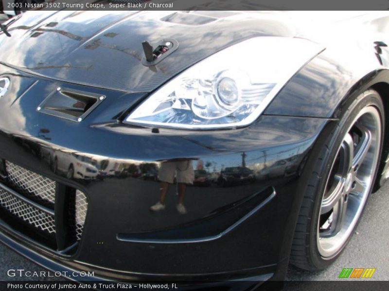 Super Black / Charcoal 2003 Nissan 350Z Touring Coupe