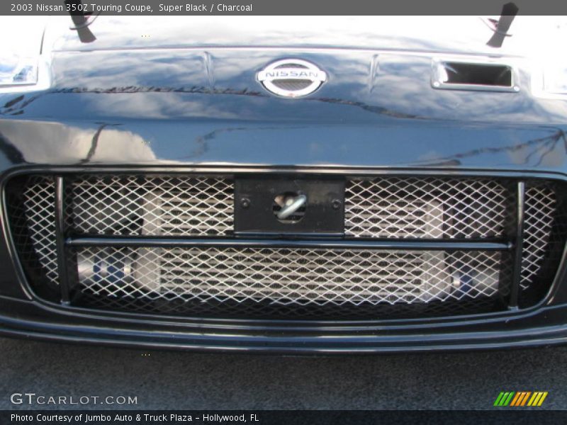 Super Black / Charcoal 2003 Nissan 350Z Touring Coupe
