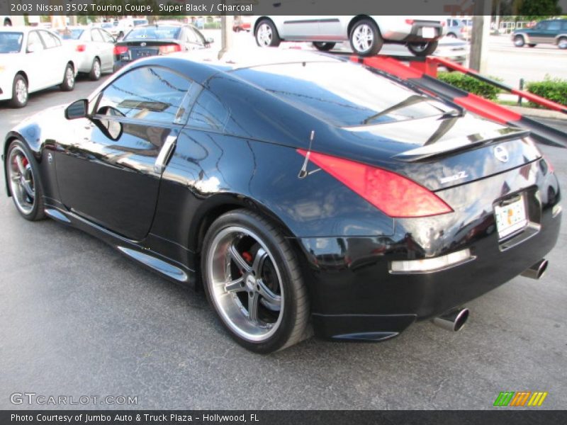 Super Black / Charcoal 2003 Nissan 350Z Touring Coupe