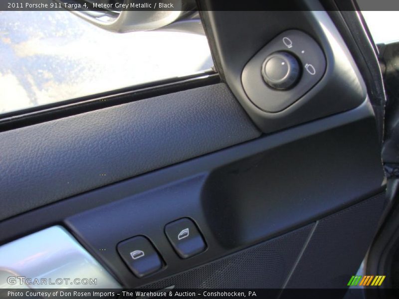 Meteor Grey Metallic / Black 2011 Porsche 911 Targa 4