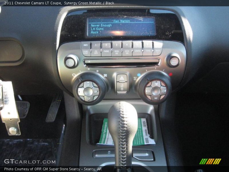 Synergy Green Metallic / Black 2011 Chevrolet Camaro LT Coupe