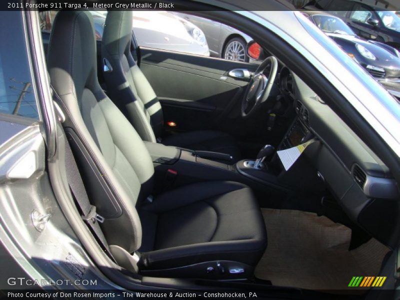 Meteor Grey Metallic / Black 2011 Porsche 911 Targa 4