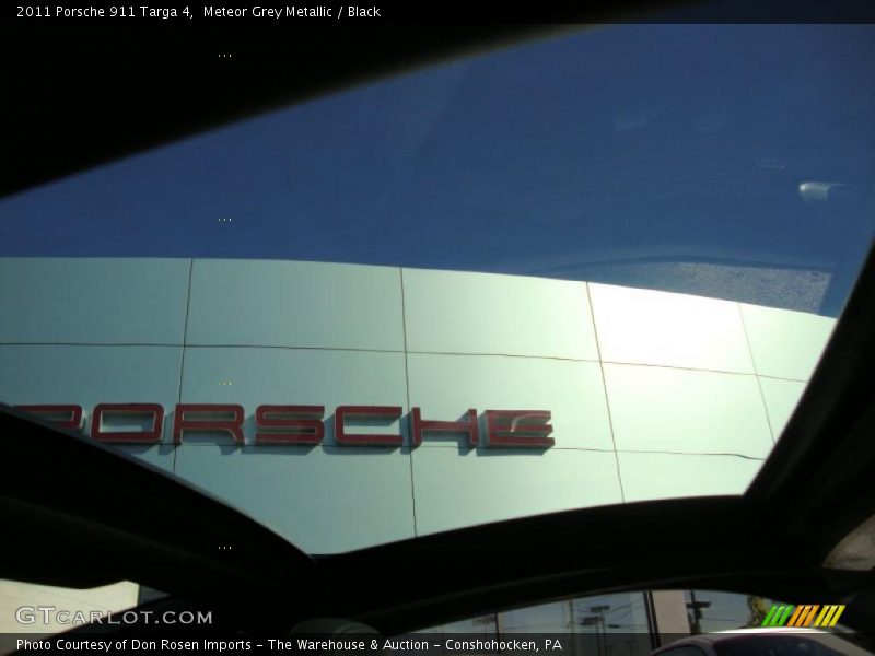 Meteor Grey Metallic / Black 2011 Porsche 911 Targa 4