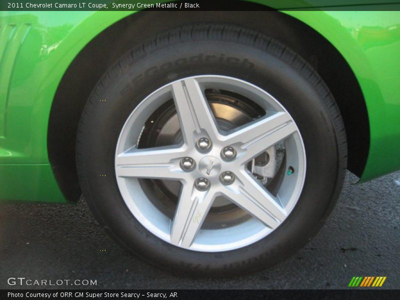 Synergy Green Metallic / Black 2011 Chevrolet Camaro LT Coupe