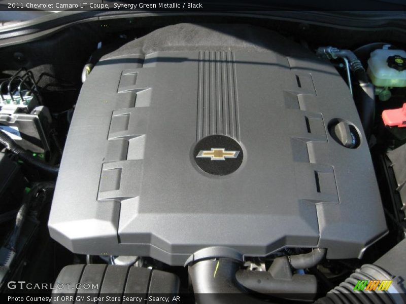 Synergy Green Metallic / Black 2011 Chevrolet Camaro LT Coupe