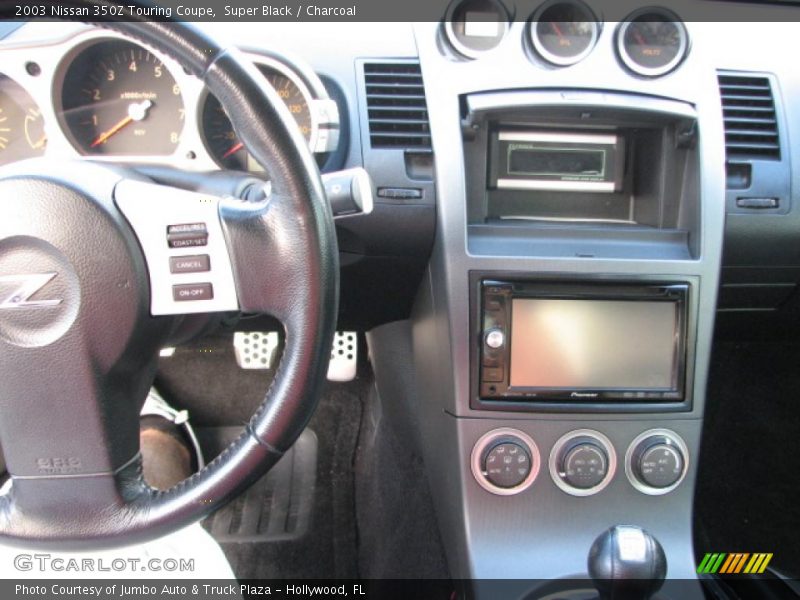 Super Black / Charcoal 2003 Nissan 350Z Touring Coupe