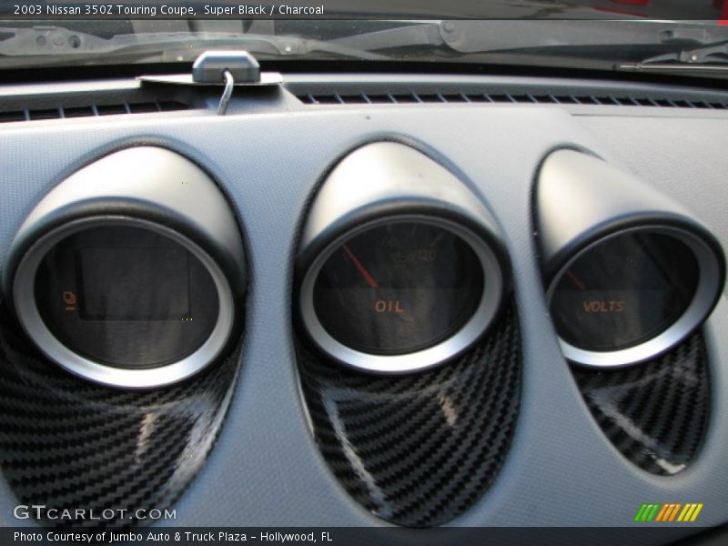 Super Black / Charcoal 2003 Nissan 350Z Touring Coupe