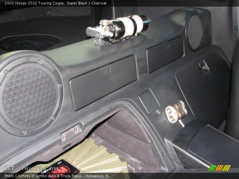 Super Black / Charcoal 2003 Nissan 350Z Touring Coupe