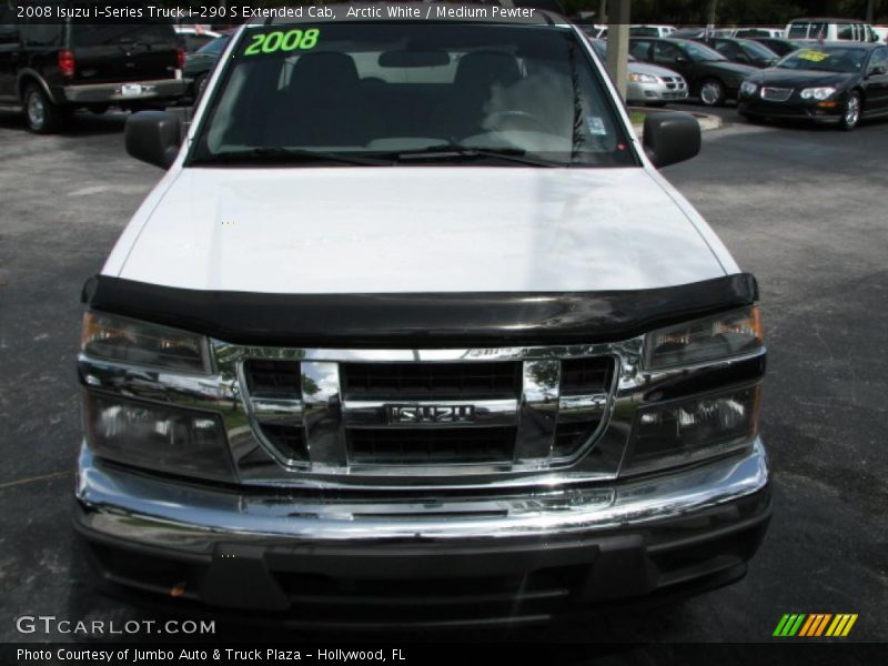 Arctic White / Medium Pewter 2008 Isuzu i-Series Truck i-290 S Extended Cab