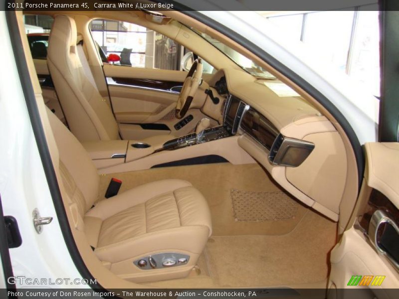  2011 Panamera 4S Luxor Beige Interior