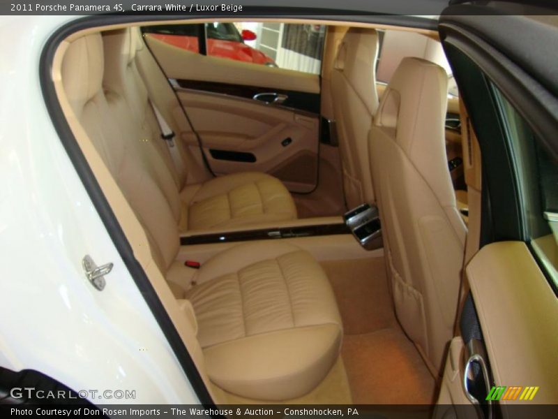  2011 Panamera 4S Luxor Beige Interior